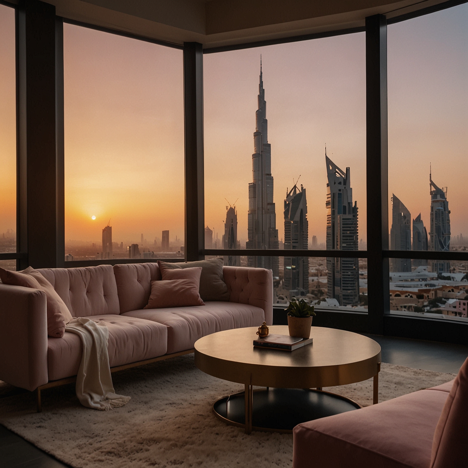 Dubai property, Burj khalifa view