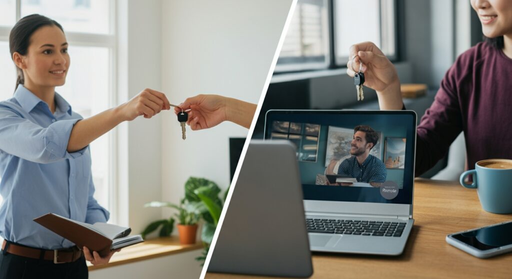 in-person vs remote airbnb management