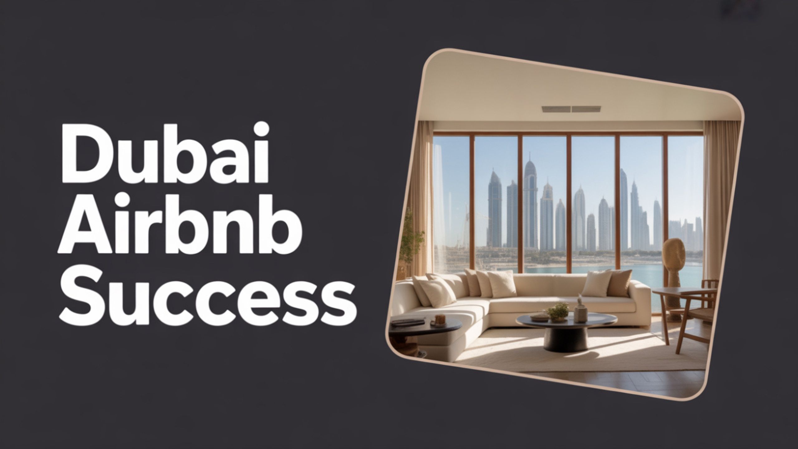 Get Fully Booked on Airbnb in Dubai Using Management Services